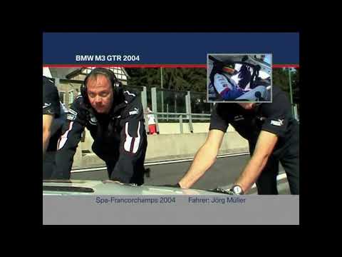 BMW M3 GTR Spa Francorchamps Jörg Müller FIA Testtag