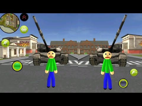 Baldi Stickman Rope Hero Vice Town - Gameplay Walkthrough Part 1 - Open World Sim (Android/IOS)