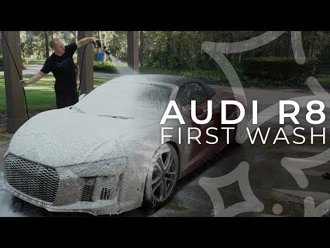 Audi R8 Returns For First Wash