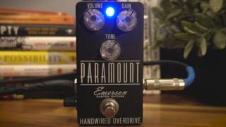 Video thumbnail for Emerson Custom Paramount Overdrive Demo by Daily Gear Desk