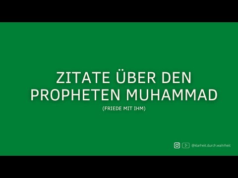 Berühmte Nicht-Muslime über den Propheten Muhammad (sas) | Beeindruckende Worte