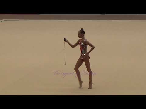 Polina ORLOVA (RUS) ribbon - 2018 Corbeil senior EF