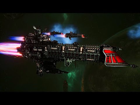 Imperial Navy vs TAU Protector Fleet! - 1v1 Multiplayer Gameplay, Battlefleet Gothic Armada 2