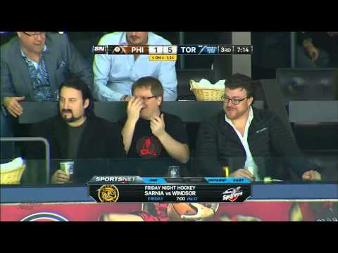 Chłopaki z Baraków na meczu hokeja! || Trailer Park Boys at NHL game!