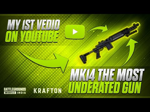 MK14 the most underrated gun 🔥 | MY FIRST YOUTUBE VIDEO 😁❤️ |GodRanger Gaming