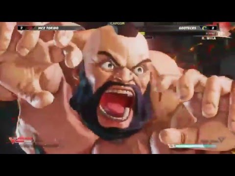 MCZ V Cup - Tokido (Nash/Zangief) vs. Gootecks (Ryu/R.Mika) - SFV Exhibition