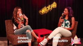 Zendaya talks dancing with Chris Brown, Drake following her on Twitter and her movie Zapped!