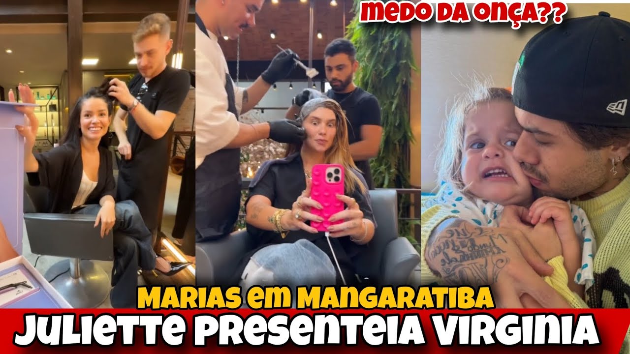 Virginia fica em São Paulo enquanto Zé Felipe voa com as Marias para Mangaratiba