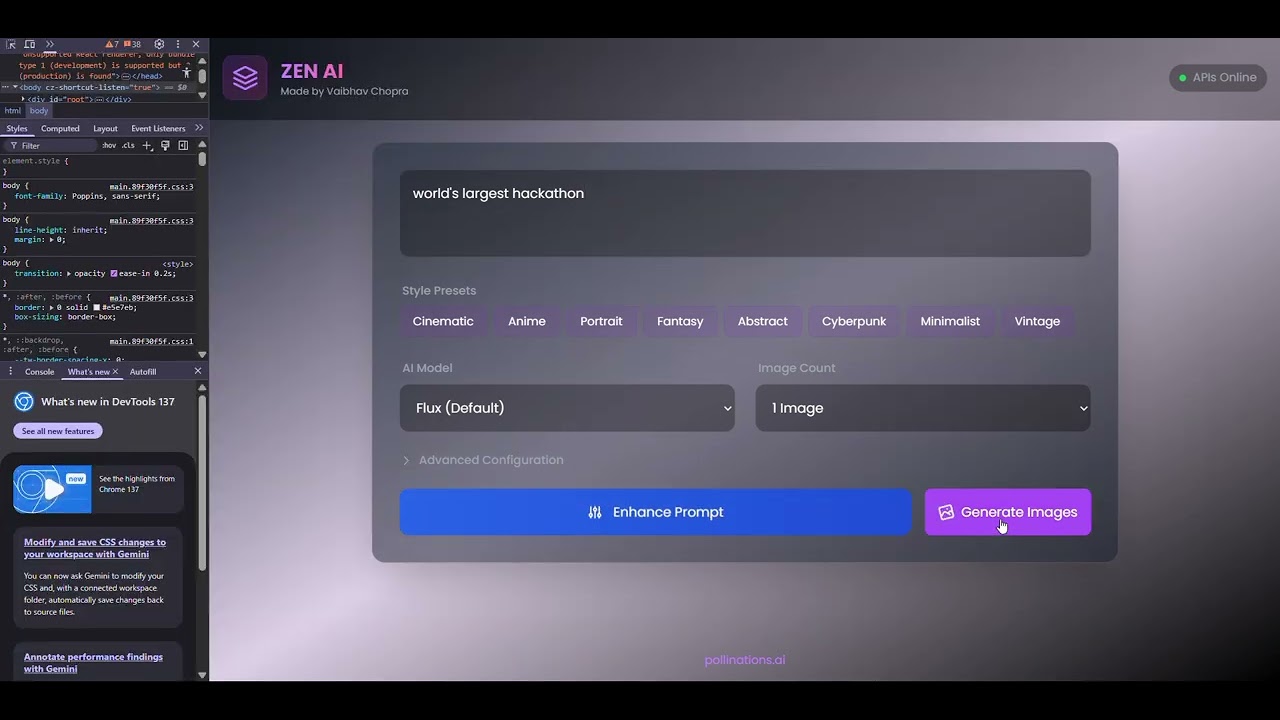 Zen AI Demo https://devpost.com/software/zen-ai-slznta
