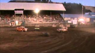 preview picture of video 'Dayton Fair small car demo derby 2011.wmv'