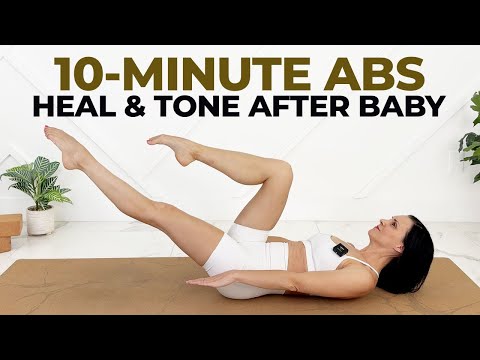 10-Min Postpartum Lower Belly Workout To Flatten & Tighten After Pregnancy