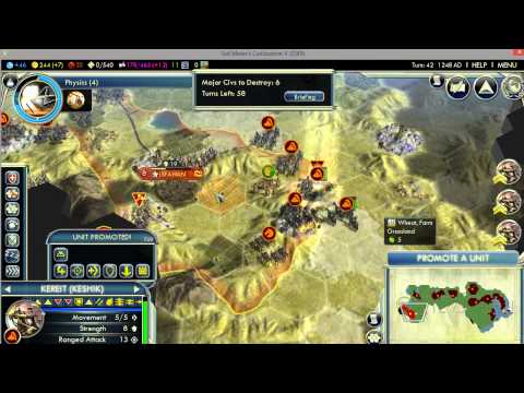 Civ V Mongol Scenario Deity Level Part 5 of 10