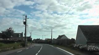 preview picture of video 'Driving On The D769 Between 29250 Saint Pol de Léon & 29680 Roscoff, Finistère, Brittany, France'