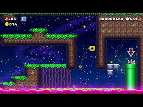 Super Mario Maker 2 Story Mode: Purple Toad - Spiny Shell Smashers