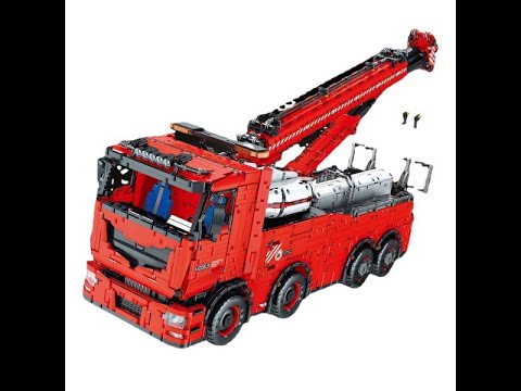 Mould King 19008 - Tow Truck / Aufbauvideo # 4 / 10966 Klemmbausteine