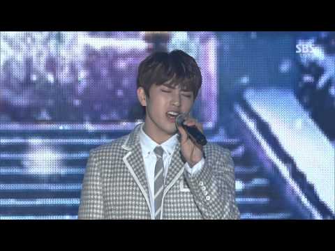 141221 B1A4 With Park Boram   If It Snows @ 2014 SBS Gayo Daejun 1080P