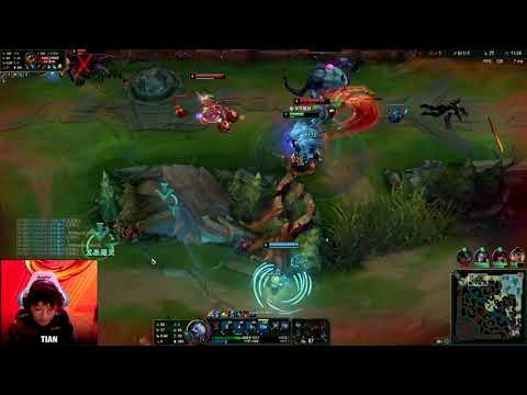 [Tian Volibear POV vs Leyan Nocturne] LPL Spring Playoffs 2021 - FPX vs Rare Atom - Game 3