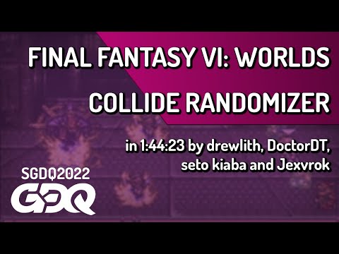 Final Fantasy VI Randomizer by drewlith, DoctorDT, seto kiaba and Jexvrok in 1:44:23 - SGDQ 2022