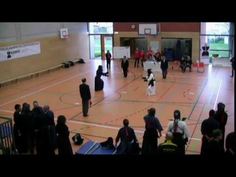 Deutsche Kendo Mannschaftsmeisterschaft 2015 - Baden 2 vs. Württemberg 2
