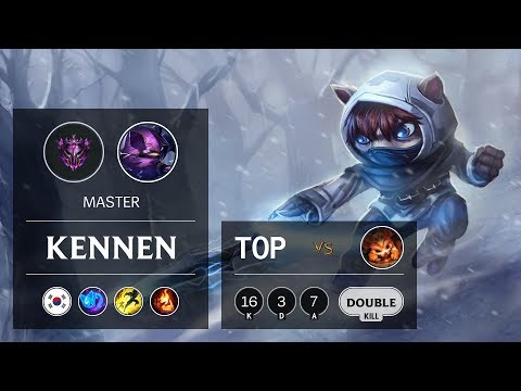Kennen Top vs Gnar - KR Master Patch 9.18