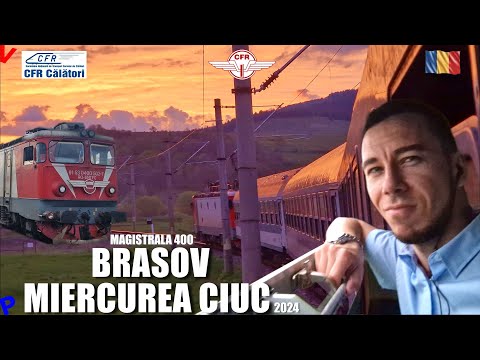 Brasov - Miercurea Ciuc IRN 406 | Calatorie feroviara autentica prin Covasna si Harghita
