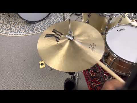 Zildjian 14" K Light Hi Hat Cymbals 1015g 1302g