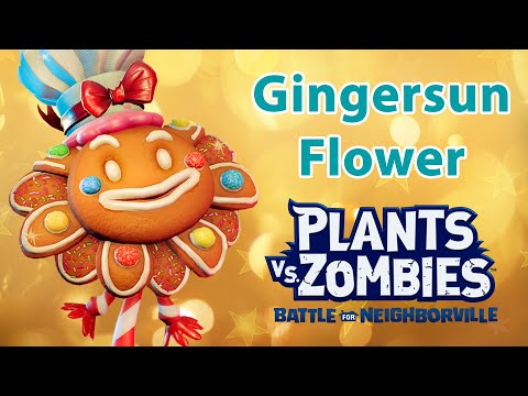 LEGENDARY SKIN - Gingersun Flower (Sunflower) in Plants vs Zombies Battle for Neighborville