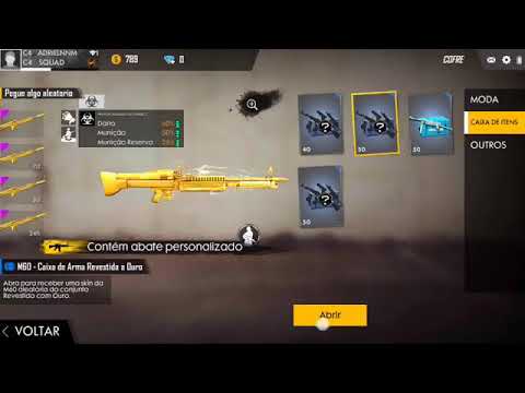 Abertura de 200 Caixa de arma❌😇