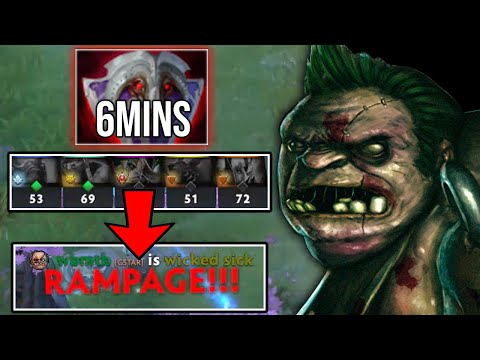 Power of 6Mins Vanguard | This Pudge Destroyed everyone...