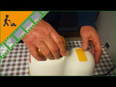 Reber Fido 9250 BG electric cheese grater - 140W electric motor - Customer's operating video