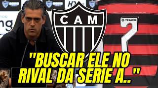 NOVA POSTURA!! DIREÇÃO CORRE PRA TIRAR ATACANTE DE RIVAL! NOTICIAS DO GALO! NOTICIAS DO ATLETICO!