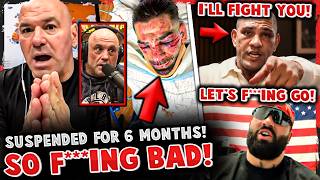NEW PHOTO EMERGES of Ilia Topuria INJURIES + SUSPENDED 6 MONTHS! Alex Pereira vs Josh Hokit!?