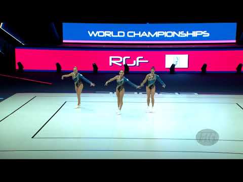 RGF 2 (RGF) - 2021 Aerobic Worlds, Baku (AZE) Qualifications Trio