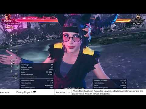 Azucena Patch Notes 1.05 Tekken 8 Azucena