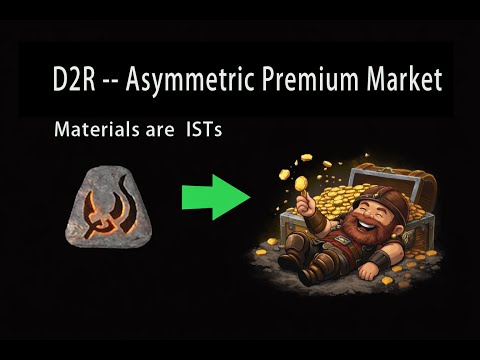 D2R Asymmetric Premium — No RNG Grind: Flip Materials into High Runes