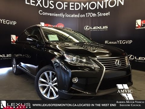 Lexus Certified Pre Owned 2015 RX 350 AWD Technology In Depth Review | Stettler Alberta