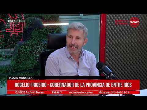 PLAZA MANSILLA - Rogelio Frigerio - Gobernador de la Provincia de Entre Ríos