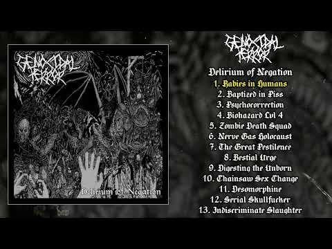 Genocidal Terror - Delirium of Negation FULL ALBUM (2022 - Blackened Deathgrind)