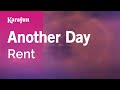 Another Day - Rent (film) | Karaoke Version | KaraFun