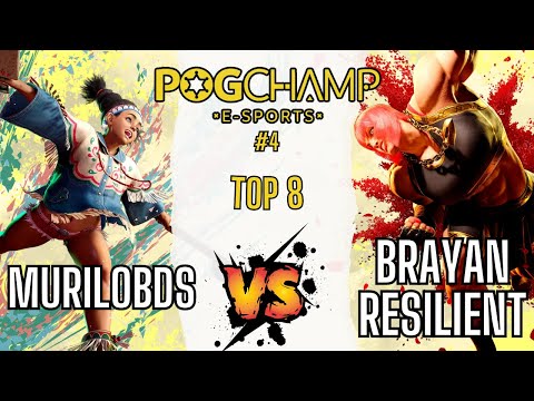 SF6 👊 MuriloBds (Lily) vs Brayan Resilient (Marisa) 👊 Pogchamp #4 - Street Fighter 6 - Top 8