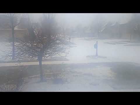 Fresh snow fall Wisconsin feb 16, 2023