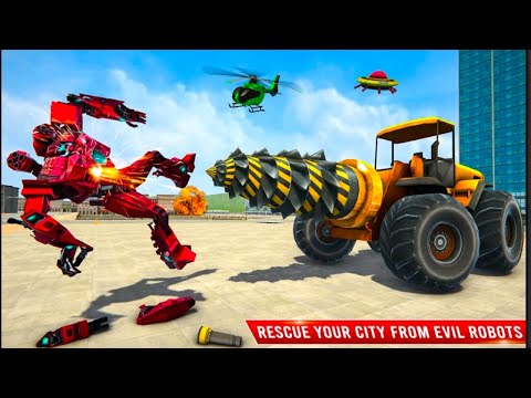 Mech Robot Jet Transformation -Jet Robot Car Game 2021- Android Gameplay