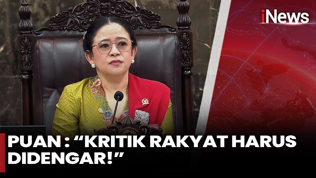 Dari Konoha Hingga One Piece, Puan Minta Pemerintah Dengar Kritik Masyarakat | iNews Terkini (15/08)