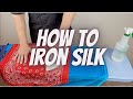 How To Iron Silk 5 Simple Steps DEMO