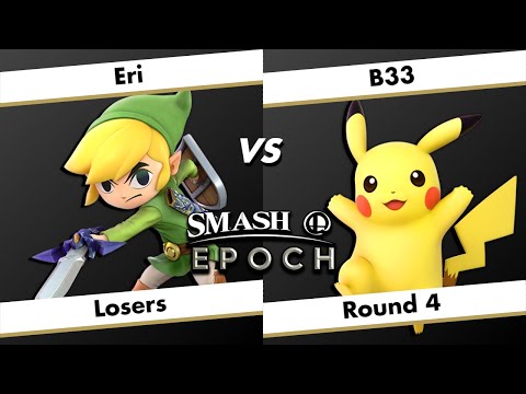 Smash@Epoch 17 - Eri (Toon Link) vs. B33 (Pikachu) - Losers Round 4