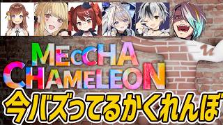 【めっちゃカメレオン】今バズりにバズってる話題のかくれんぼゲーム！【歌衣メイカ/ルイス・キャミー/鈴木勝/本阿弥あずさ/咲乃もこ/鴨神にゅう】