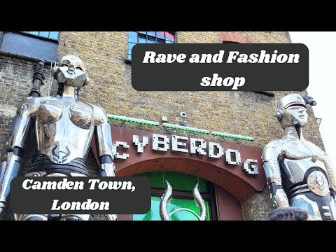 Inside the WILDEST Rave Shop in London! We are @Cyberdog