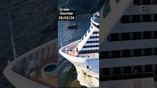 MSC SEAVIEW navio  cruzeiroship 28/02/26  Santos Buzios Salvador @cruzeiros2025  #shorts