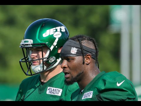 Jets’ Sam Darnold, Le’Veon Bell training camp highlights