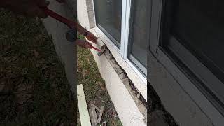 how to repair concrete window sill /Palm Coast.32137